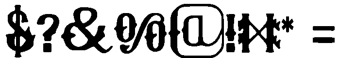 Amorie Font OTHER CHARS