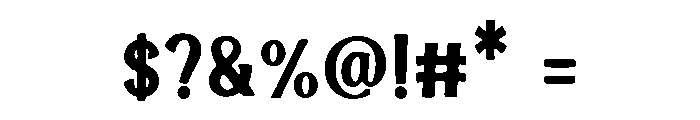 Amorina Script Font OTHER CHARS