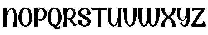 Amorina Script Font UPPERCASE