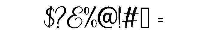 Amorinda Font OTHER CHARS