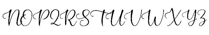 Amorinda Font UPPERCASE