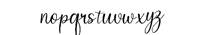 Amorinda Font LOWERCASE