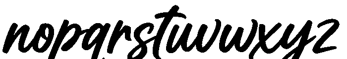 Amorphose Font LOWERCASE