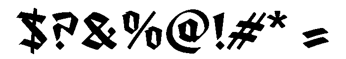 Amortem Font OTHER CHARS