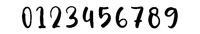 Amount Christmas Font OTHER CHARS