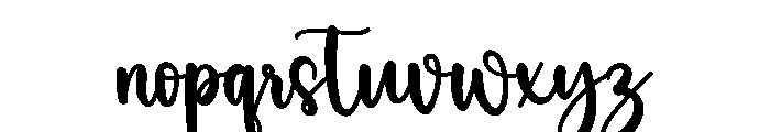 Amount Christmas Font LOWERCASE