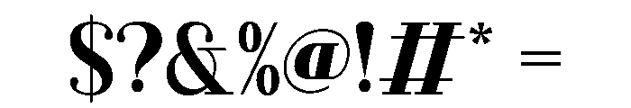 Amour Christmas Font OTHER CHARS