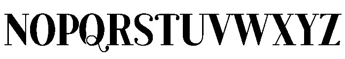 Amour Christmas Font UPPERCASE