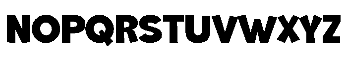 Amour Comic Regular Font UPPERCASE