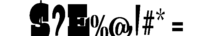 Amour Dancing Regular Font OTHER CHARS
