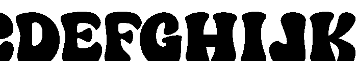 Amour Retro Regular Font UPPERCASE