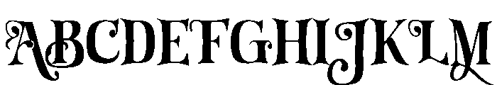 Amoura Belle Font UPPERCASE
