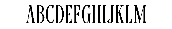Amoura Camorin Regular Font UPPERCASE