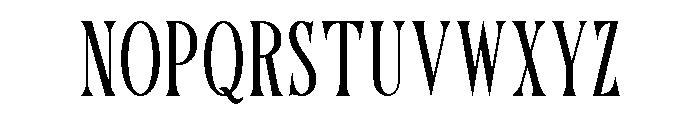 Amoura Camorin Regular Font UPPERCASE