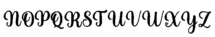 Amraiah Font UPPERCASE