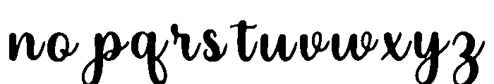 Amraiah Font LOWERCASE