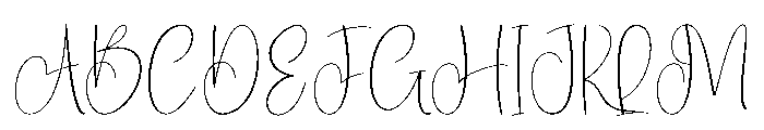 Amstedam Signature Font UPPERCASE