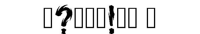 Amur Regular Font OTHER CHARS