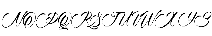 Amyhas Font UPPERCASE