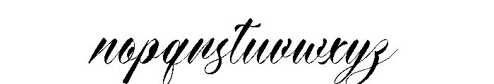 Amyhas Font LOWERCASE