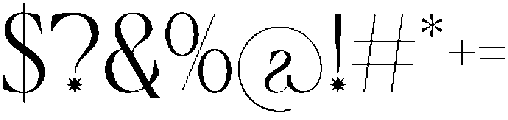 AMARISARegular otf (400) Font OTHER CHARS
