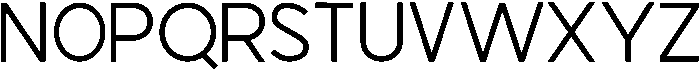 AMERICA Regular otf (400) Font LOWERCASE
