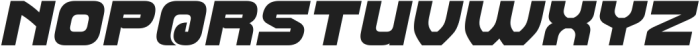 AMERICAN FOOTBALL Bold Italic otf (700) Font UPPERCASE