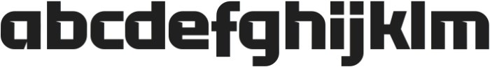 AMJ INDUSTRIES REGULAR otf (400) Font LOWERCASE