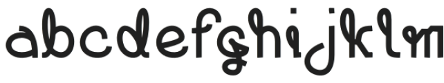 AMOH Regular otf (400) Font LOWERCASE