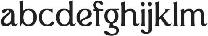 AMORERegular otf (400) Font LOWERCASE