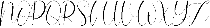 Amadea otf (400) Font UPPERCASE