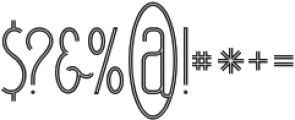 Amadeus Inline Inline otf (400) Font OTHER CHARS