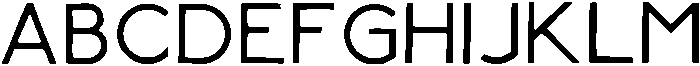 Amadeus Regular otf (400) Font UPPERCASE