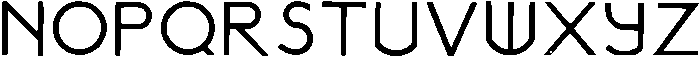 Amadeus Regular otf (400) Font UPPERCASE