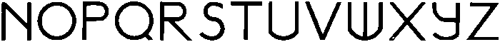 Amadeus Regular otf (400) Font LOWERCASE