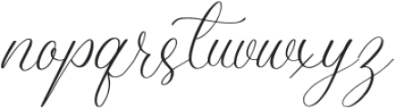 Amanda Calligraphy otf (400) Font LOWERCASE