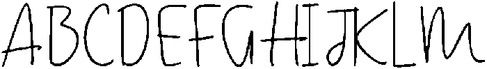 Amanda otf (400) Font UPPERCASE