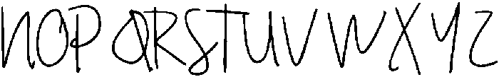 Amanda otf (400) Font UPPERCASE