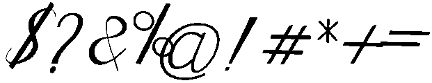 Amanda otf (400) Font OTHER CHARS