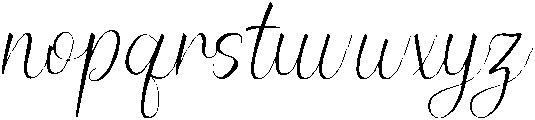 Amanda otf (400) Font LOWERCASE