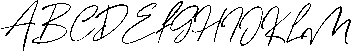 Amanda otf (400) Font UPPERCASE