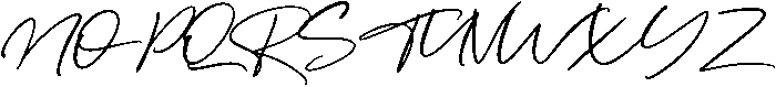 Amanda otf (400) Font UPPERCASE