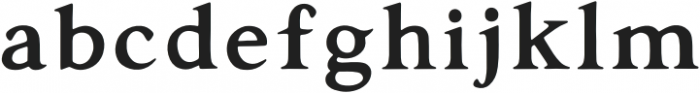 Amaranth Serif Regular otf (400) Font LOWERCASE