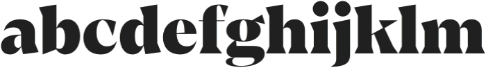 Amarga ExtraBold otf (700) Font LOWERCASE