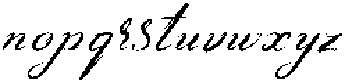 Amarillo otf (400) Font LOWERCASE