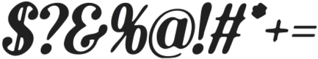 AmarisBlur-Italic otf (400) Font OTHER CHARS