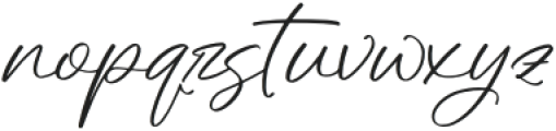 Amauqatte otf (400) Font LOWERCASE