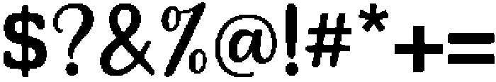 Amazing Quick Regular otf (400) Font OTHER CHARS
