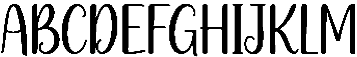 Amazing Quick Regular otf (400) Font UPPERCASE