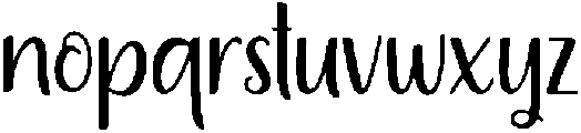 Amazing Quick Regular otf (400) Font LOWERCASE